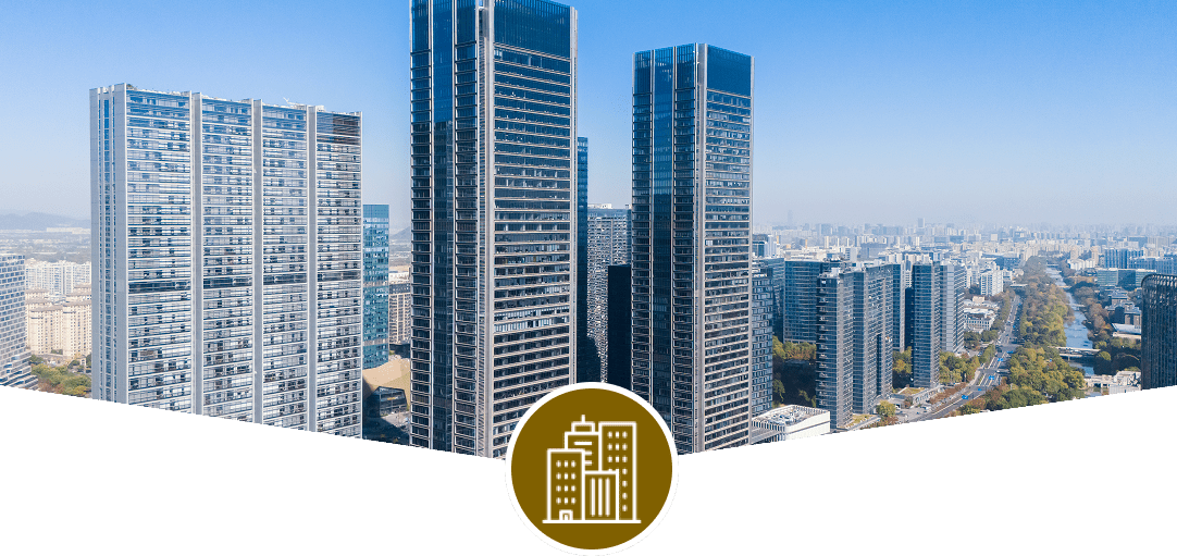 Modern city architecture panorama