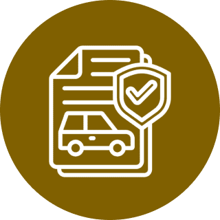 Vehicle policy protection symbol