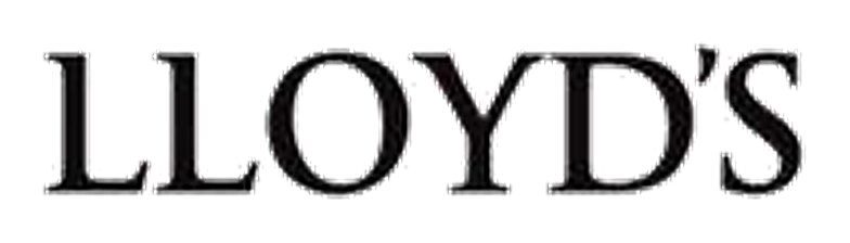 LLOYD'S logo in bold black font.
