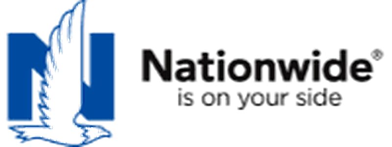 Nationwide logo with eagle and slogan.